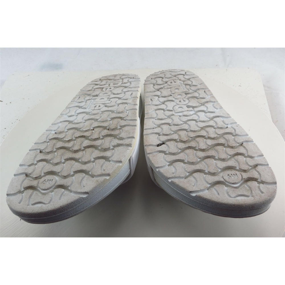 People Size 9 M White Slides Synthetic Men Shoes - Picture 7 of 7